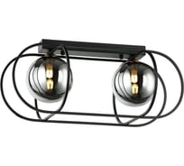 Люстра Росток MXM-4877/2 BK+SG черный 2x40W G9 d460 h210, HAO24 988385763