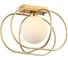 Люстра Росток MXM-4877/1 GD+W золото 1x40W G9 d290 h210, HAO24 988385767 1