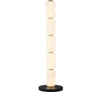 Торшер Росток MLM-8326/5 W BK черный/белый плафон 27W LED 3000K h940, HAO24 988385833