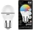 Лампа Gauss Шар G45 6W E27 RGBW+димирование LED 1/100 105102406 2