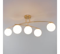 Потолочный светильник Eurosvet 30170 5 золото a051777