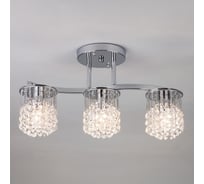 Потолочный светильник Eurosvet 3222 3 хром Strotskis 00000058413