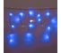 Гирлянда для дома Серпантин БАХРОМА Мерцание ш1,5м* в30/50см 48 ламп LED, прозрачный провод, авторежим, IP-20, Синий/Белый мерцает 725-0557 4