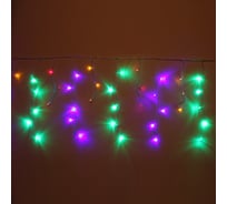 Гирлянда для дома Серпантин БАХРОМА ш3м* в30/50см 120 ламп LED, прозрачный провод, 8 режимов, IP-20, Мультицвет (возможность соединения) 183-252