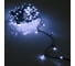 Серпантин Гирлянда для улицы 40м 400 ламп LED чёрный провод, 8 режимов, IP-54, Белый (возможность соединения) 725-554 1