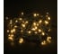 Электрогирлянда-нить комнатная ЗОЛОТАЯ СКАЗКА Стандарт 5м 50LED теплый белый, 220V контроллер 591343 5