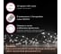 Электрогирлянда-нить комнатная ЗОЛОТАЯ СКАЗКА Роса 2 м, 20 LED, холодный белый свет, на батарейках, , 591932 5