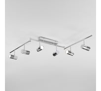 Потолочный светильник Eurosvet 20086 6 LED хром/черный жемчуг a042757