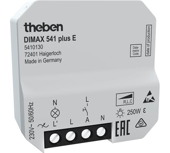 Диммер Theben DIMAX 541 plus E 5410130 1
