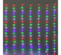 Гирлянда для дома Серпантин ЗАНАВЕС Bright light Водопад 3м*3м 240 ламп LED, IP-20, 8 режимов, Мультицвет (возможность соединения) 725-925