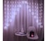 Гирлянда для дома Серпантин БАХРОМА 2,5м*1/0,1м 136 ламп LED, с насадками Снежинка, 8 режимов, IP-20, Белый (возможность соединения) 725-0013 5