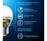 Лампа Gauss Шар 6.5W 550lm 6500K E27 LED 105102307 6