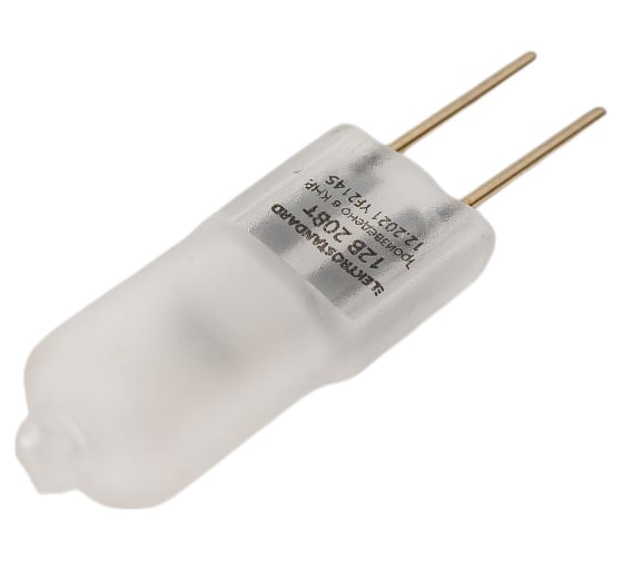 Галогенная лампа Elektrostandard G4 12V20W Frost Glass матовое стекло a056236
