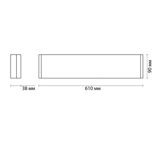 Настенный светильник ODEON LIGHT LED 1*20W FRAMANT 4293_20WL