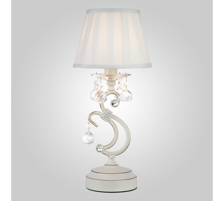 Настольный светильник Eurosvet 12075 1T белый Strotskis 00000055738