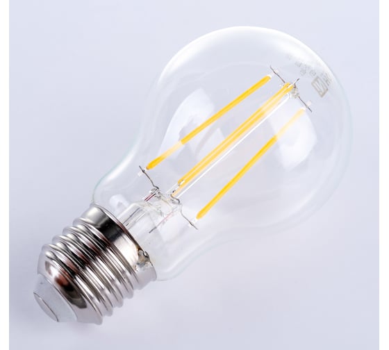 Светодиодная лампа IN HOME LED-A60-deco 13Вт 230В Е27 3000К 1170Лм прозрачная 4690612035581