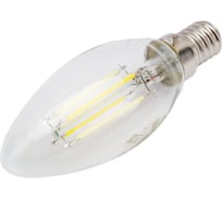 Светодиодная лампа IN HOME LED-СВЕЧА-deco 9Вт 230В Е14 6500К 1040Лм прозрачная 4690612030197