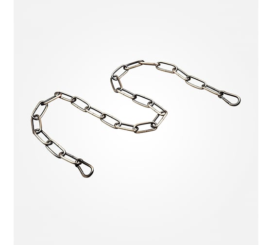 Цепь Eurosvet 10304 длиной 1 метр с 2 карабинами черный с золотом, запчасти арт. 74401 00000074401