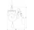 Настенный светильник Eurosvet 10009 1 золото с белым 73168 2