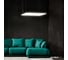 Светодиодный светильник Geniled Art Quadro Soft 1000x500 h80 55Вт 4000К 90Ra Черный 80272_4000_black 10