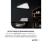 Светодиодный светильник Geniled Art Trigon Soft 700x700x700 h80 40Вт 4000К 90Ra Черный 80167_4000_black 3