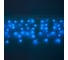 Гирлянда для улицы Серпантин БАХРОМА ш3м* в40/60см 100 ламп LED, прозр. пров, 8 реж, IP-54, Синий (возможность соединения) 183-284 2