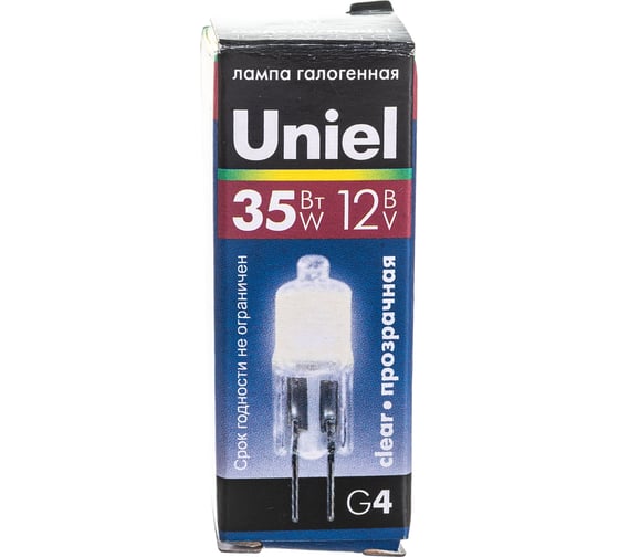 Галогенная лампа Uniel 35/G4 CL JC-12 825