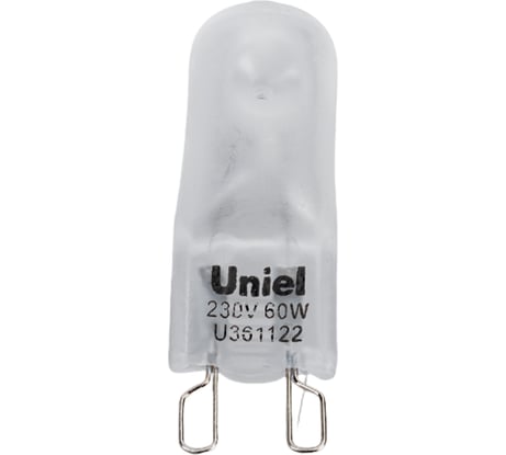 Галогенная лампа Uniel 60Вт, G9 картон JCD-FR 577