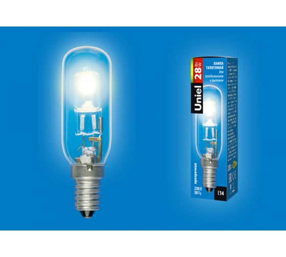 Галогенная лампа Uniel CL, E14, F25 special HCL-28 UL-00005665
