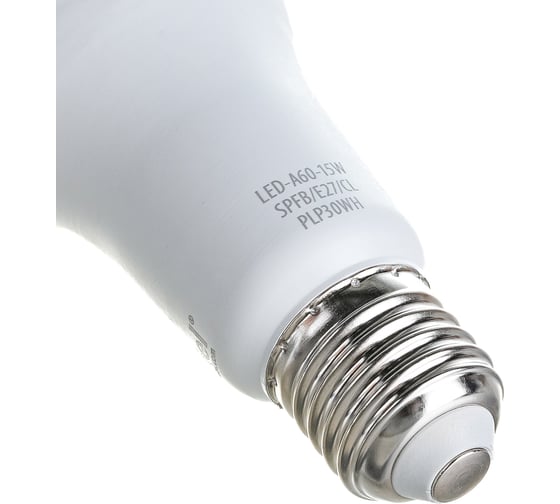 Светодиодная лампа Uniel 15W, SPFB, E27, CL PLP30WH LED-A60 UL-00007405