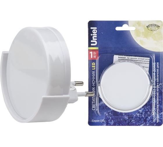 Светильник-ночник Uniel Круг, White Sensor DTL-316 UL-00007053