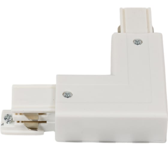 L-образный соединитель для шинопроводов Uniel трехфазный WHITE 1 POLYBAG UBX-A21 9762