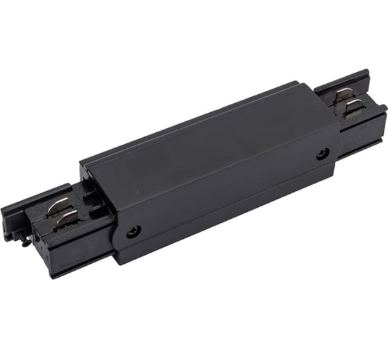 Прямой соединитель для шинопроводов Uniel трехфазный BLACK 1 POLYBAG UBX-A12 9745