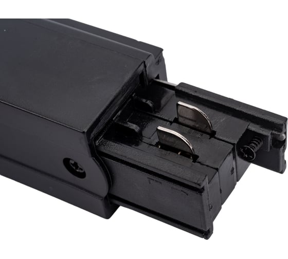 Прямой соединитель для шинопроводов Uniel трехфазный BLACK 1 POLYBAG UBX-A12 9745
