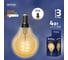 Светодиодная лампочка ФОТОН филаментная LED FL P45-S 4Вт E14 2200К, теплый свет, 23964 3