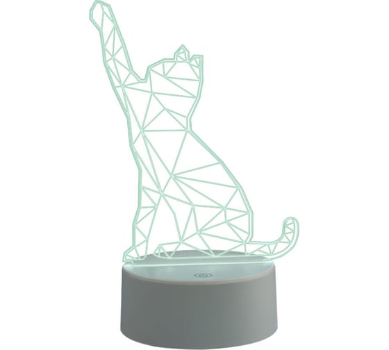 Декоративный светильник Uniel RGB 3AAA CATTY WHITE ULI-M501 UL-00007419