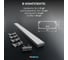 Набор накладного профиля для светодиодной ленты Baulamp серебро 17х7х2000мм с заглушками и рассеивателем (2шт) 50010_2 6