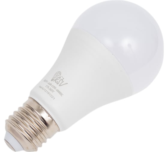 Светодиодная лампа RSV A60-15W-4000K-E27 100239