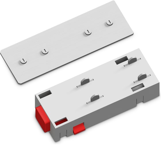 Коннектор питания Ambrella Light прямой с соединителем для шинопровода Magnetic 220V GL110гр. 1