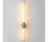 Настенный светодиодный светильник Crystal lux LINEUP AP18W LED BRASS 1