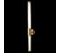 Настенный светодиодный светильник Crystal lux LINEUP AP18W LED BRASS 8