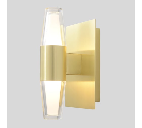 Настенный светодиодный светильник Crystal lux DOROTEA AP1 GOLD 1