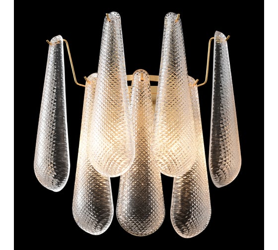 Бра Crystal lux FONTAIN AP2 GOLD 1
