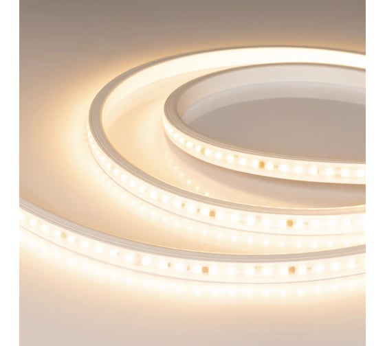 Светодиодная лента герметичная Arlight ARL-PV-A84-17mm 230V Warm3000 10м 054691 1