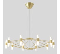 Подвесная светодиодная люстра Crystal lux DOROTEA SP10 GOLD
