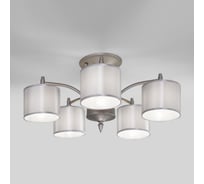 Подвесной светильник Eurosvet 60080 5 сатин никель 00000083142