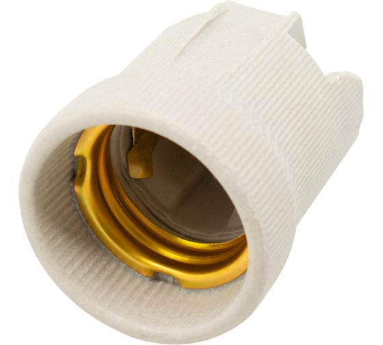 Патрон керамический OXION E27, 3 шт., арт. CRH-001WH-E27-3PCS 1