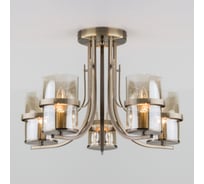 Подвесной светильник Eurosvet 60085 5 античная бронза a043711