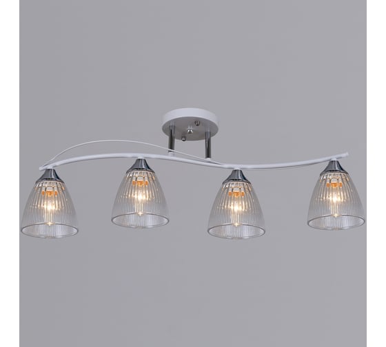 Потолочная люстра ReLuce 87360-0.3-04 WH+CR 1