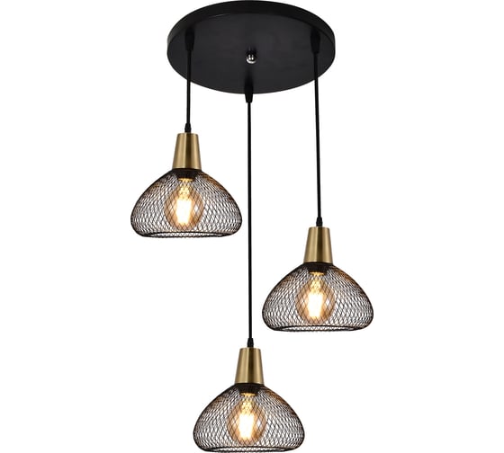 Подвесной светильник ReLuce 03204-3.9-03 BK+COPPER 1